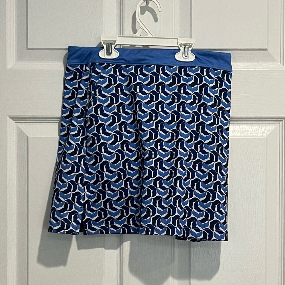 Vineyard Vines Girls Blue and White A-Line Mini Athletic Tennis Golf PreppySkort